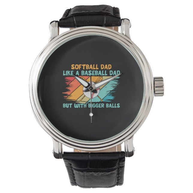 Grandfather Quotes | Baseball Dad Definition Horloge (Voorkant)