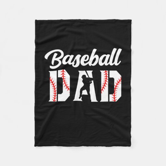 Grandfather Quotes | Baseball Dad Fleece Deken (Voorkant)