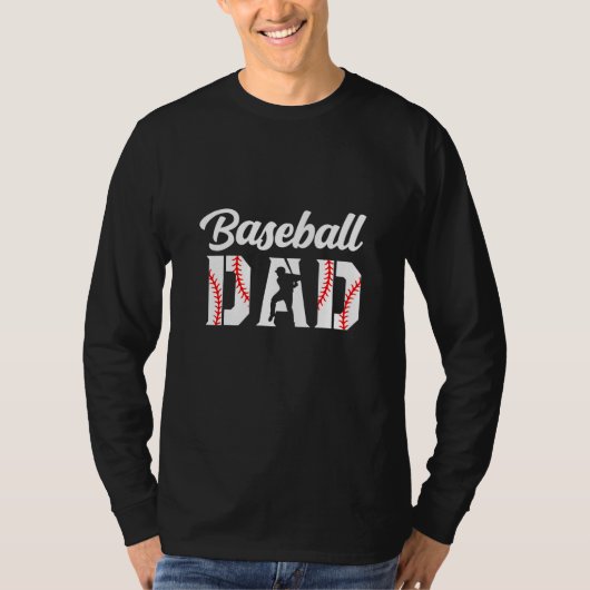 Grandfather Quotes | Baseball Dad T-shirt (Voorkant)