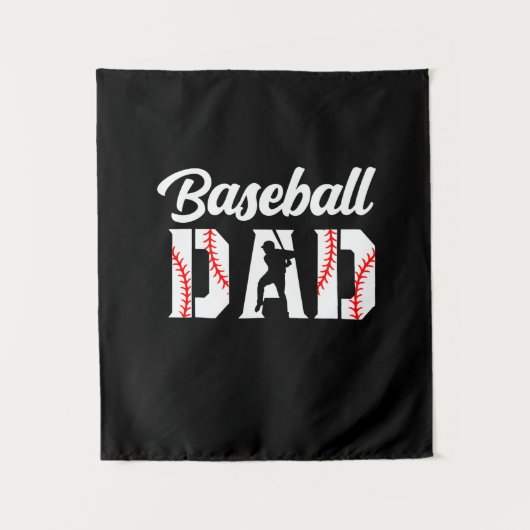 Grandfather Quotes | Baseball Dad Wandkleed (Voorkant)
