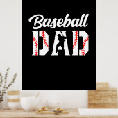 Grandfather Quotes | Baseball Pap Poster (Keuken)