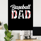 Grandfather Quotes | Baseball Pap Poster (Thuiskantoor)