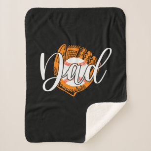 Grandfather Quotes   Baseball Pap Sherpa Deken