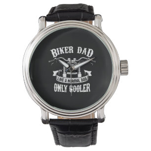 Grandfather Quotes Best Biker Dad Horloge