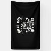 Grandfather Quotes | Best Biker Dad Spandoek (Verticaal)