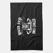 Grandfather Quotes | Best Biker Dad Theedoek (Verticaal)