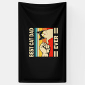 Grandfather Quotes | Best Cat Dad Ever Spandoek (Verticaal)