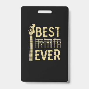 Grandfather Quotes Best Dad Guitar Ever Badge