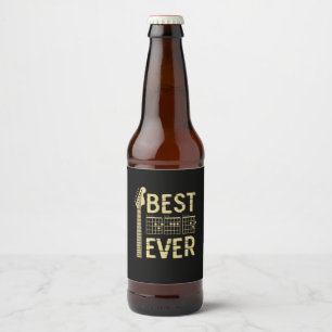 Grandfather Quotes Best Dad Guitar Ever Bier Etiket