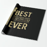 Grandfather Quotes | Best Dad Guitar Ever Cadeaupapier<br><div class="desc">Grandfather Quotes | Best Dad Guitar Ever</div>