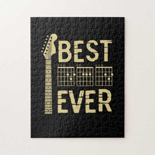 Grandfather Quotes | Best Dad Guitar Ever Legpuzzel (Verticaal)