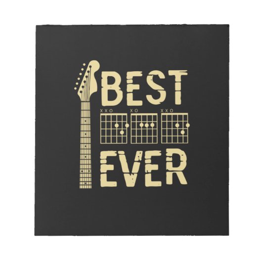 Grandfather Quotes | Best Dad Guitar Ever Notitieblok (Voorkant)