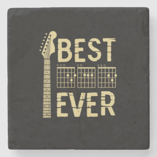Grandfather Quotes   Best Dad Guitar Ever Stenen Onderzetter