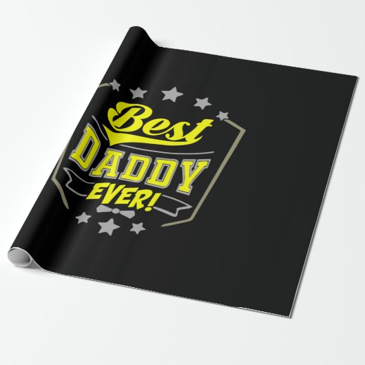 Grandfather Quotes | Best Daddy Ever Cadeaupapier (Uitgerold)