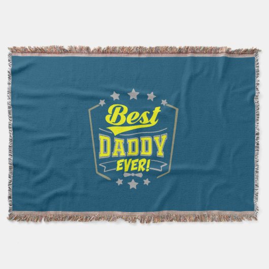 Grandfather Quotes | Best Daddy Ever Deken (Voorkant)