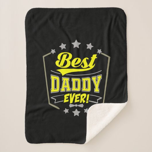 Grandfather Quotes | Best Daddy Ever Sherpa Deken (Voorkant)