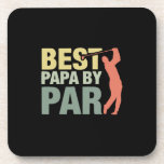 Grandfather Quotes | Best Papa By Par Golf Bier Onderzetter<br><div class="desc">Grandfather Quotes | Best Papa By Par Golf</div>