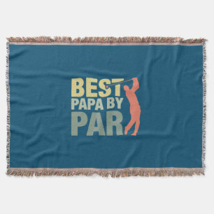 Grandfather Quotes Best Papa By Par Golf Deken