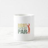 Grandfather Quotes | Best Papa By Par Golf Magische Mok (Center)