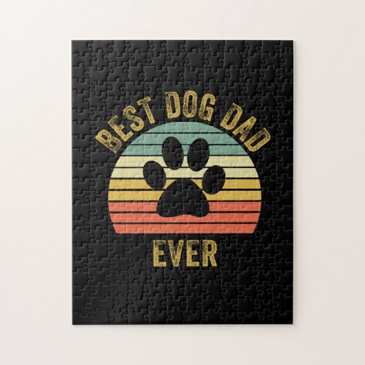 Grandfather Quotes | Beste hond-pap ooit Legpuzzel (Verticaal)