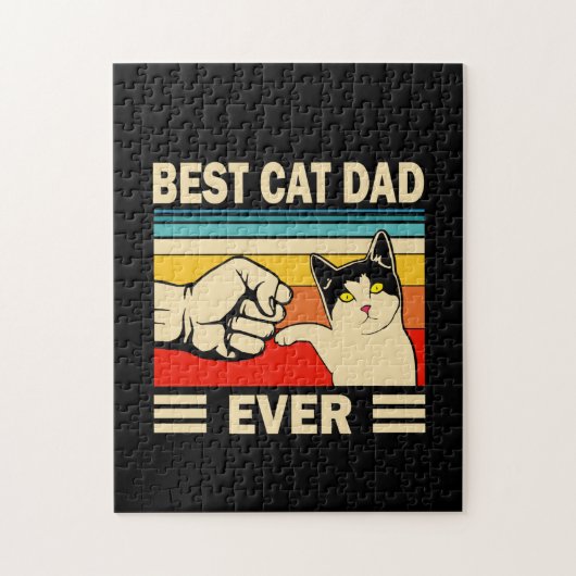 Grandfather Quotes | Beste kattevader ooit Legpuzzel (Verticaal)