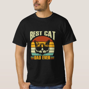 Grandfather Quotes Beste kattevader ooit T-shirt