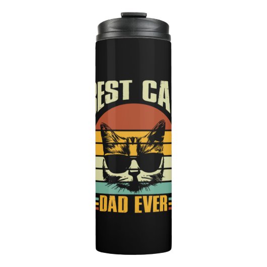 Grandfather Quotes | Beste kattevader ooit Thermosbeker (Voorkant)