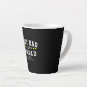 Grandfather Quotes | Beste vader ter wereld Latte Mok (Rechterhoek)