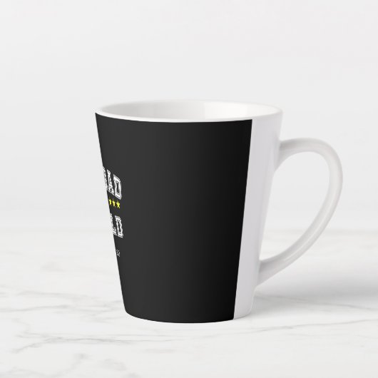 Grandfather Quotes | Beste vader ter wereld Latte Mok (Rechts)