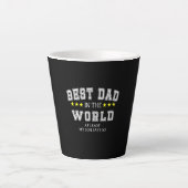 Grandfather Quotes | Beste vader ter wereld Latte Mok (Voorkant)