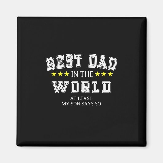 Grandfather Quotes | Beste vader ter wereld Magneet (Voorkant)