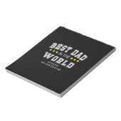 Grandfather Quotes | Beste vader ter wereld Notitieblok (Linkerzijde)