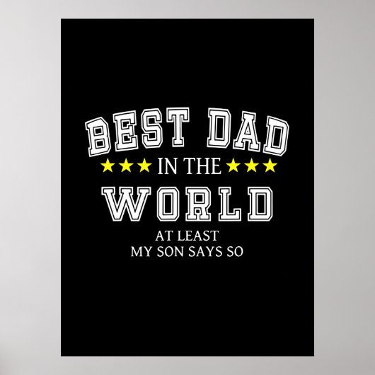 Grandfather Quotes | Beste vader ter wereld Poster (Voorkant)