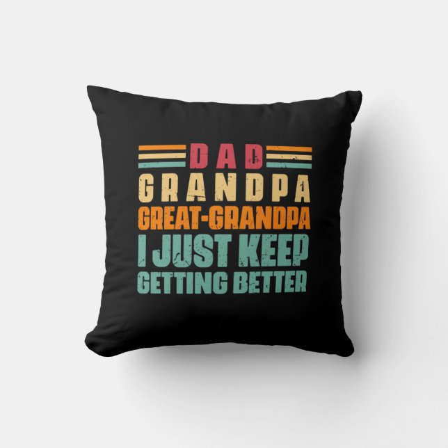Grandfather Quotes | Dad Great Grandpa Kussen (Voorkant)
