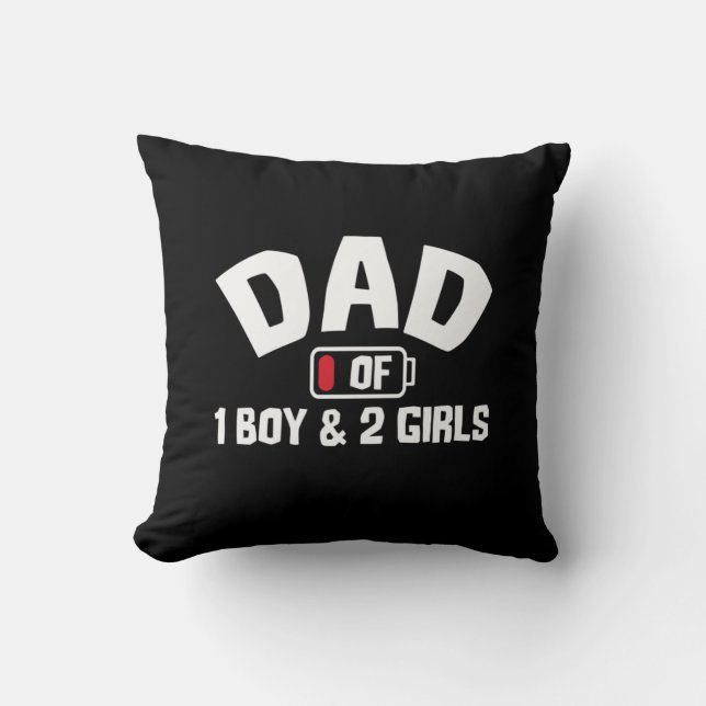 Grandfather Quotes | Dad Of One Boy Kussen (Voorkant)