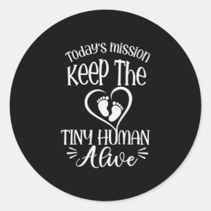 Grandfather Quotes De kleine mens in leven houde Ronde Sticker