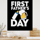 Grandfather Quotes | First Father's Day Poster (Keuken)