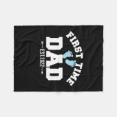 Grandfather Quotes First Time Dad 2022 Fleece Deken (Voorkant (Horizontaal))