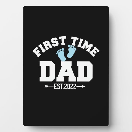 Grandfather Quotes First Time Dad 2022 Fotoplaat (voorkant)