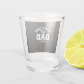 Grandfather Quotes First Time Dad 2022 Shot Glas (Achterkant)