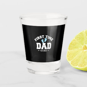 Grandfather Quotes First Time Dad 2022 Shot Glas