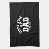 Grandfather Quotes First Time Dad 2022 Theedoek (Verticaal)