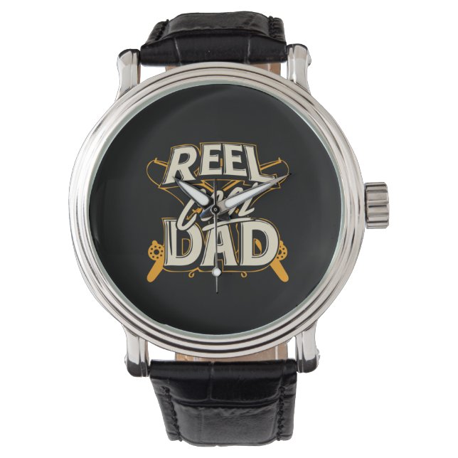 Grandfather Quotes | Fishing Cool Dad Horloge (Voorkant)