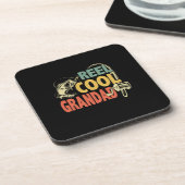 Grandfather Quotes | Gevist grootloopkop Bier Onderzetter (Linkerzijde)