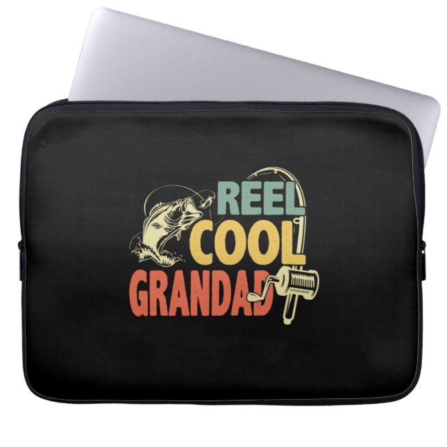 Grandfather Quotes | Gevist grootloopkop Laptop Sleeve (Voorkant)
