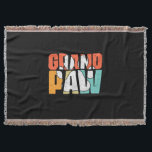 Grandfather Quotes | Grandpaw Dog Deken<br><div class="desc">Grandfather Quotes | Grandpaw Dog</div>