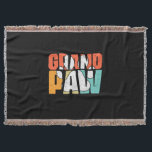 Grandfather Quotes | Grandpaw Dog Deken<br><div class="desc">Grandfather Quotes | Grandpaw Dog</div>