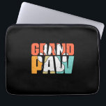 Grandfather Quotes | Grandpaw Dog Laptop Sleeve<br><div class="desc">Grandfather Quotes | Grandpaw Dog</div>