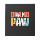 Grandfather Quotes | Grandpaw Dog Notitieblok (Voorkant)