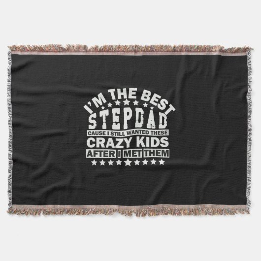 Grandfather Quotes | Ik ben de beste stepdad Deken (Voorkant)
